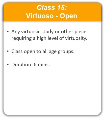 Class 15: Virtuoso - Open