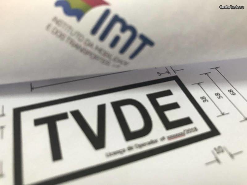 Distico TVDE (sinal para Uber, Cabify ou Taxify)
