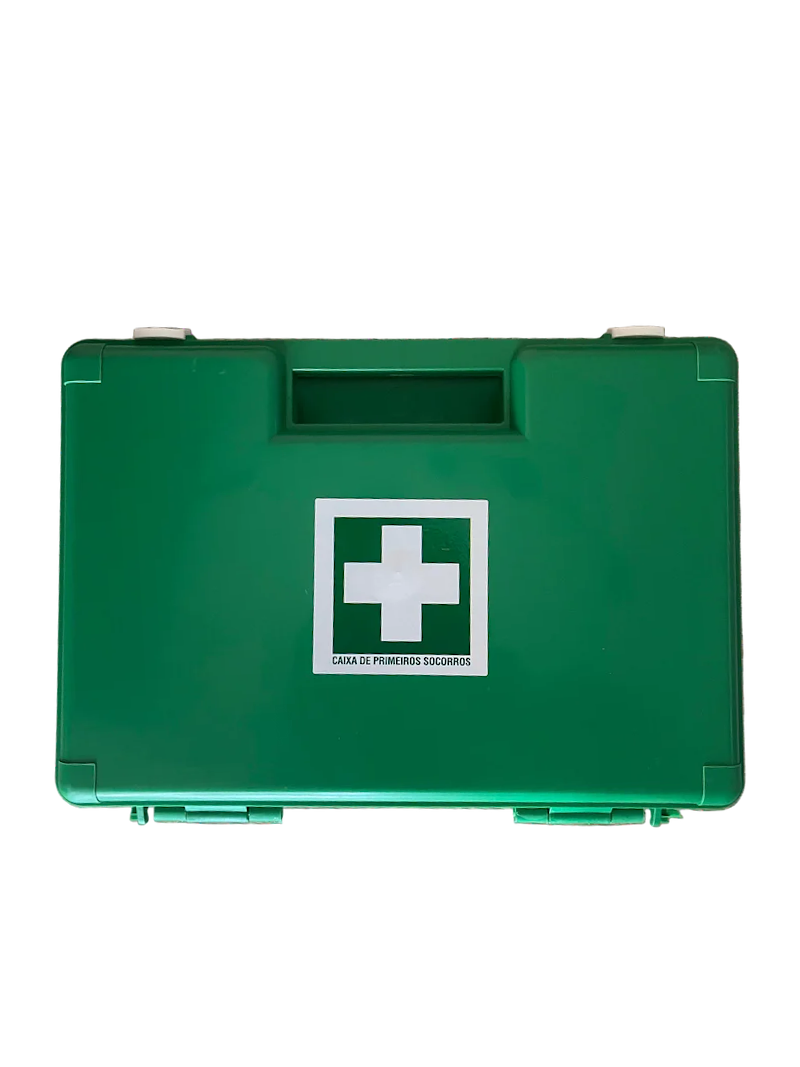 Caixa de Primeiros Socorros para Empresas com Suporte Rápido de Parede