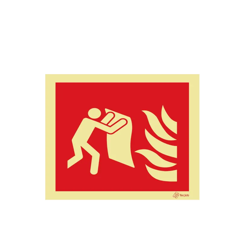 Sinaletica Manta Ignifuga - Fotoluminescente 150x150