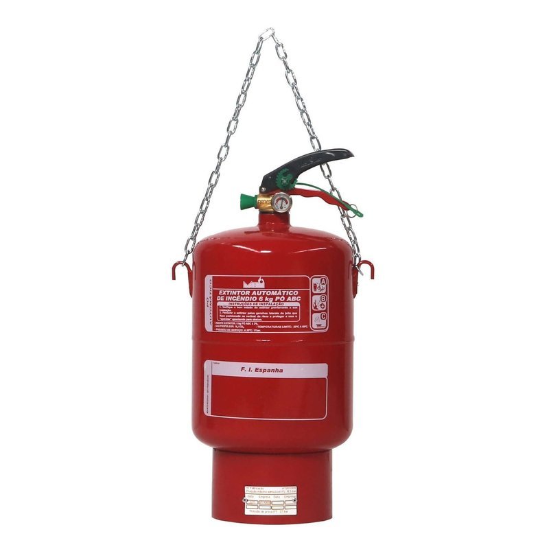 Extintor ABC 6Kg - Automatico