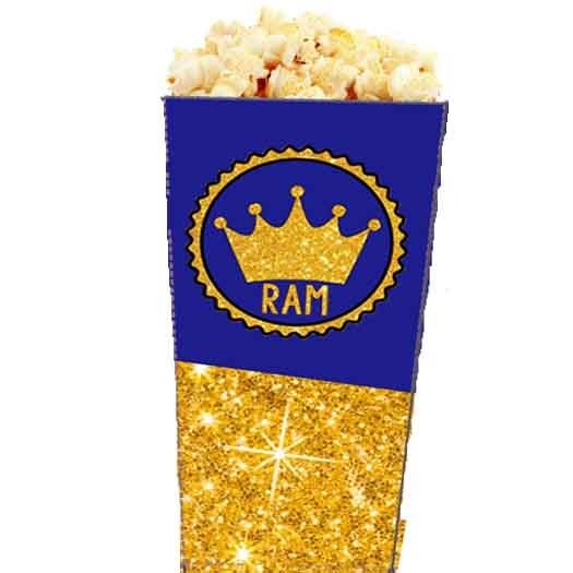 Royal Prince Popcorn Boxes (10 Pcs)
