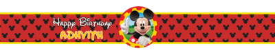 Micky Mouse Wristbands (12 Pcs)