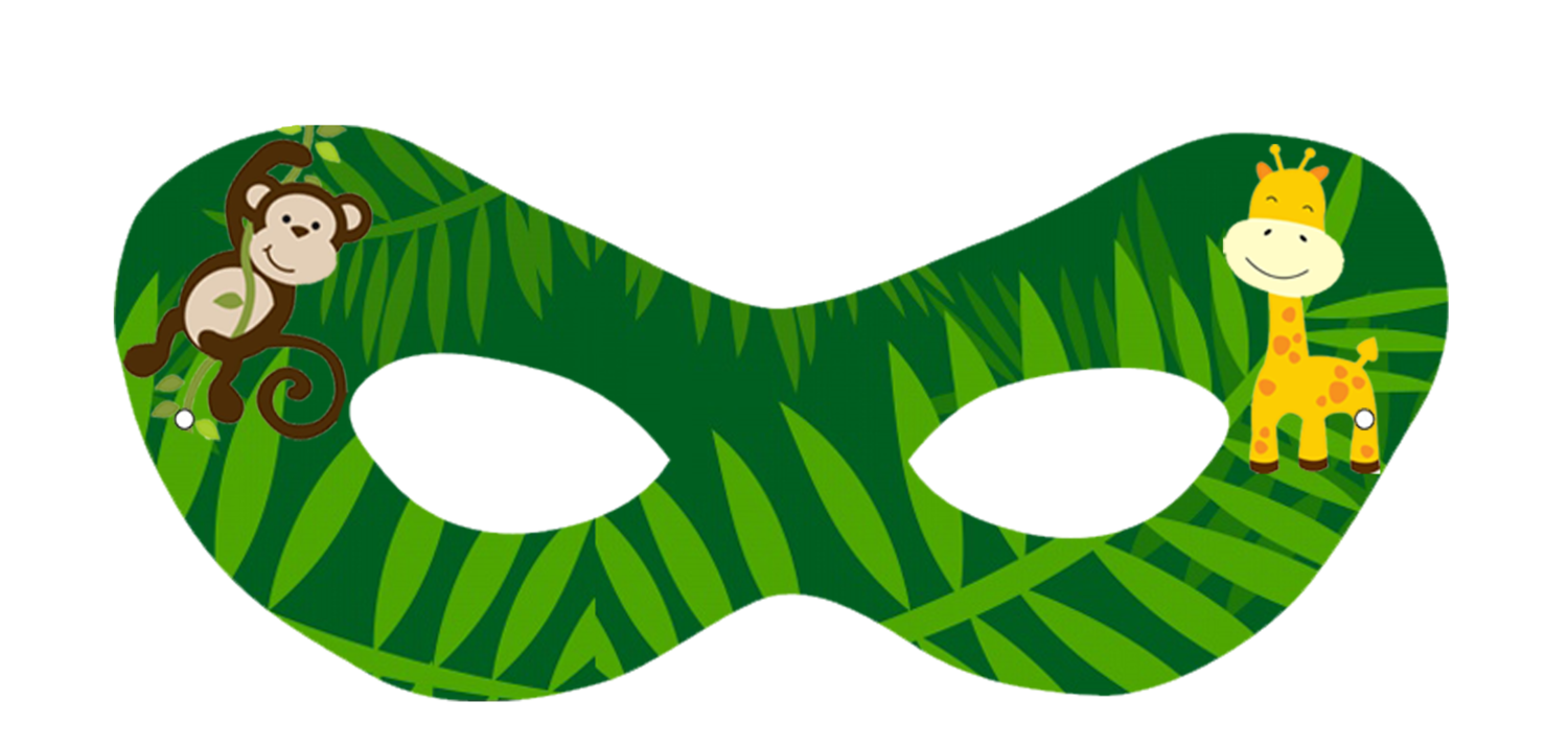 Jungle Eyemasks (10 Pcs)