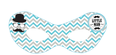 Little Man (Mustache) Eyemasks (10 Pcs)