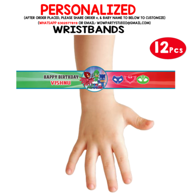 PJMask - Wristbands (12 Pcs)