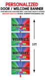 PJMask - Door / Welcome Banner (2.5ft)