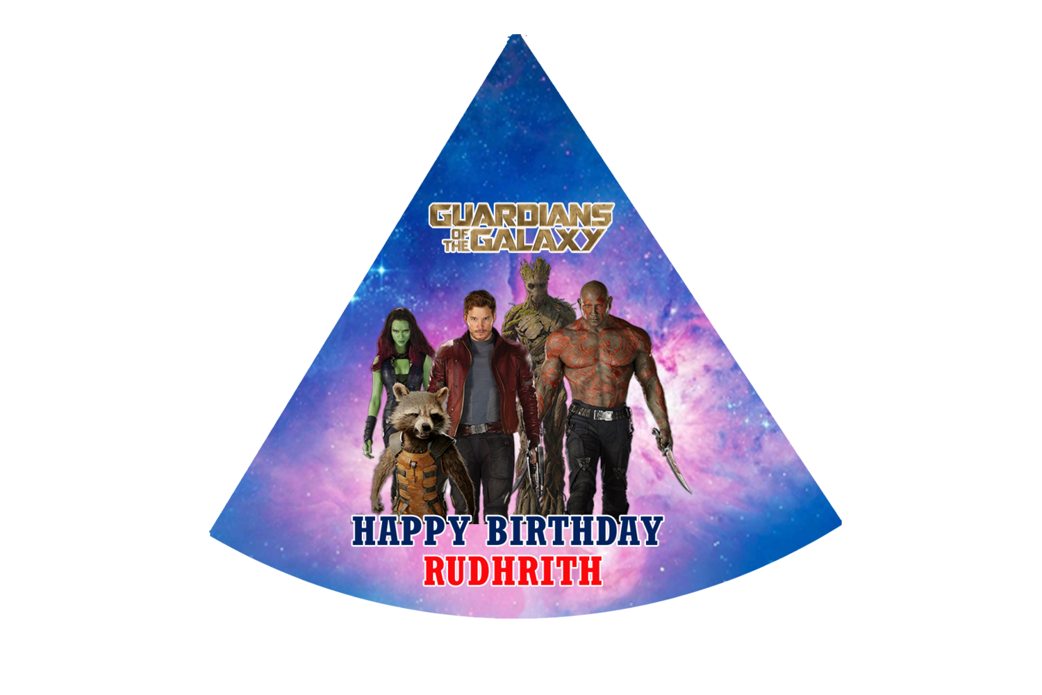 Guardians Of The Galaxy Party Caps / Hats (10 Pcs)