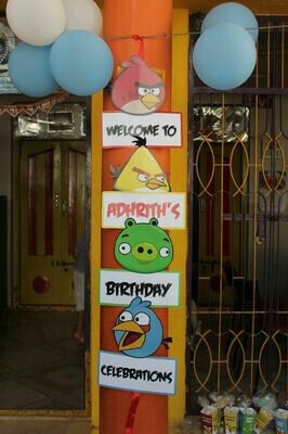 Angry Birds - Door / Welcome Banner (5ft)