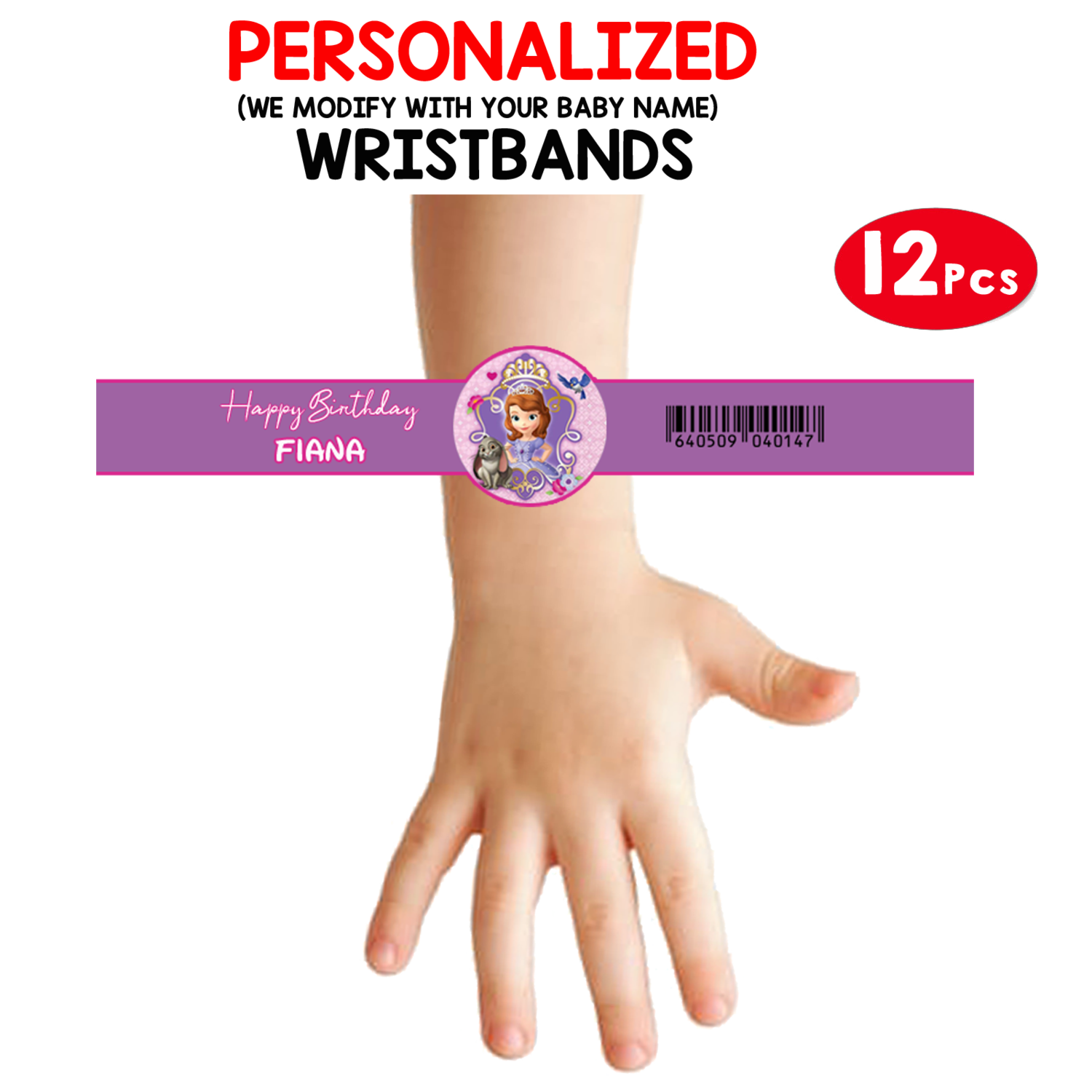 Sofia - Wristbands (12 Pcs)