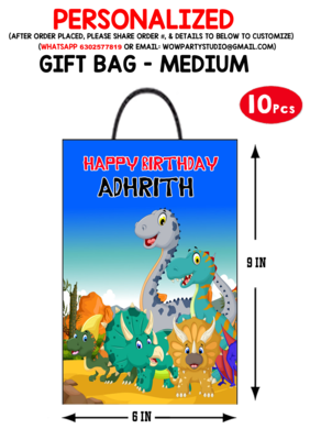 Dino - Gift Bag Medium (10 Pcs)