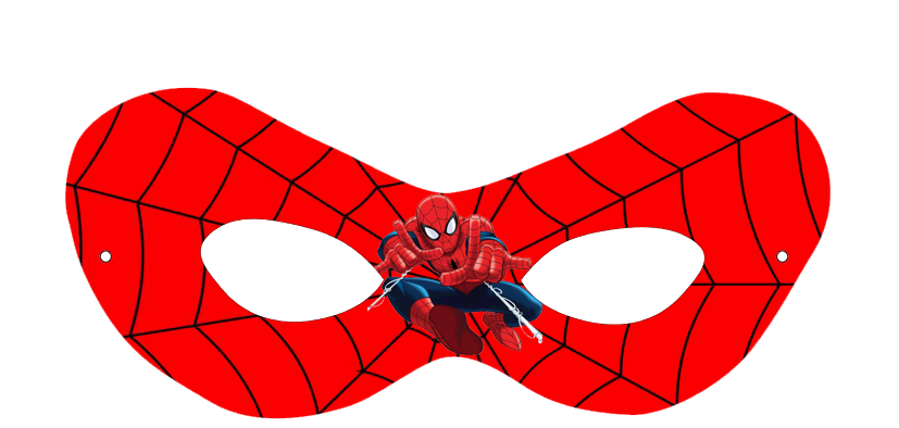 Spiderman Theme Eyemasks (10 Pcs)