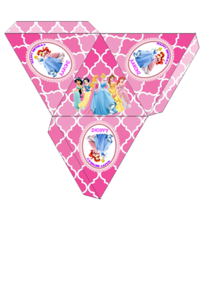 Princess Disney Candy / Chocolate Boxes (12 Pcs)