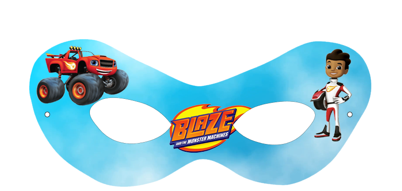 Blaze and the Monster Machine Theme Eyemasks (10 Pcs)
