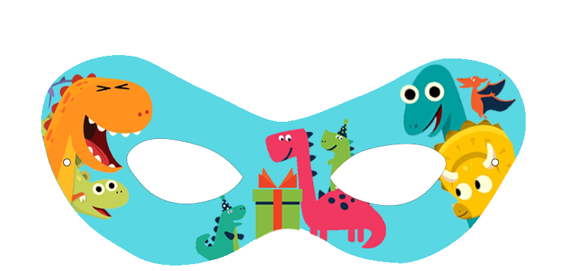 Dino Theme Eyemasks (10 Pcs)