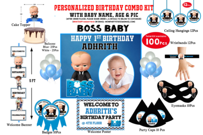 Boss Baby Theme - Combo Kit