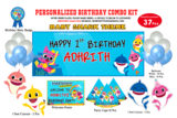 Baby Shark Theme - Combo Kit 37Pcs