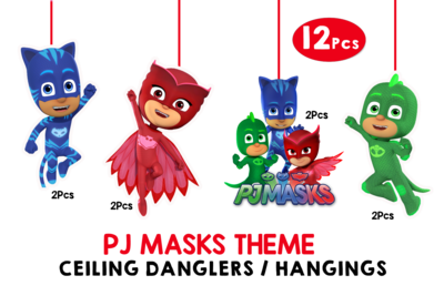 PJ Masks Hangings / Danglers  (12 Pcs)