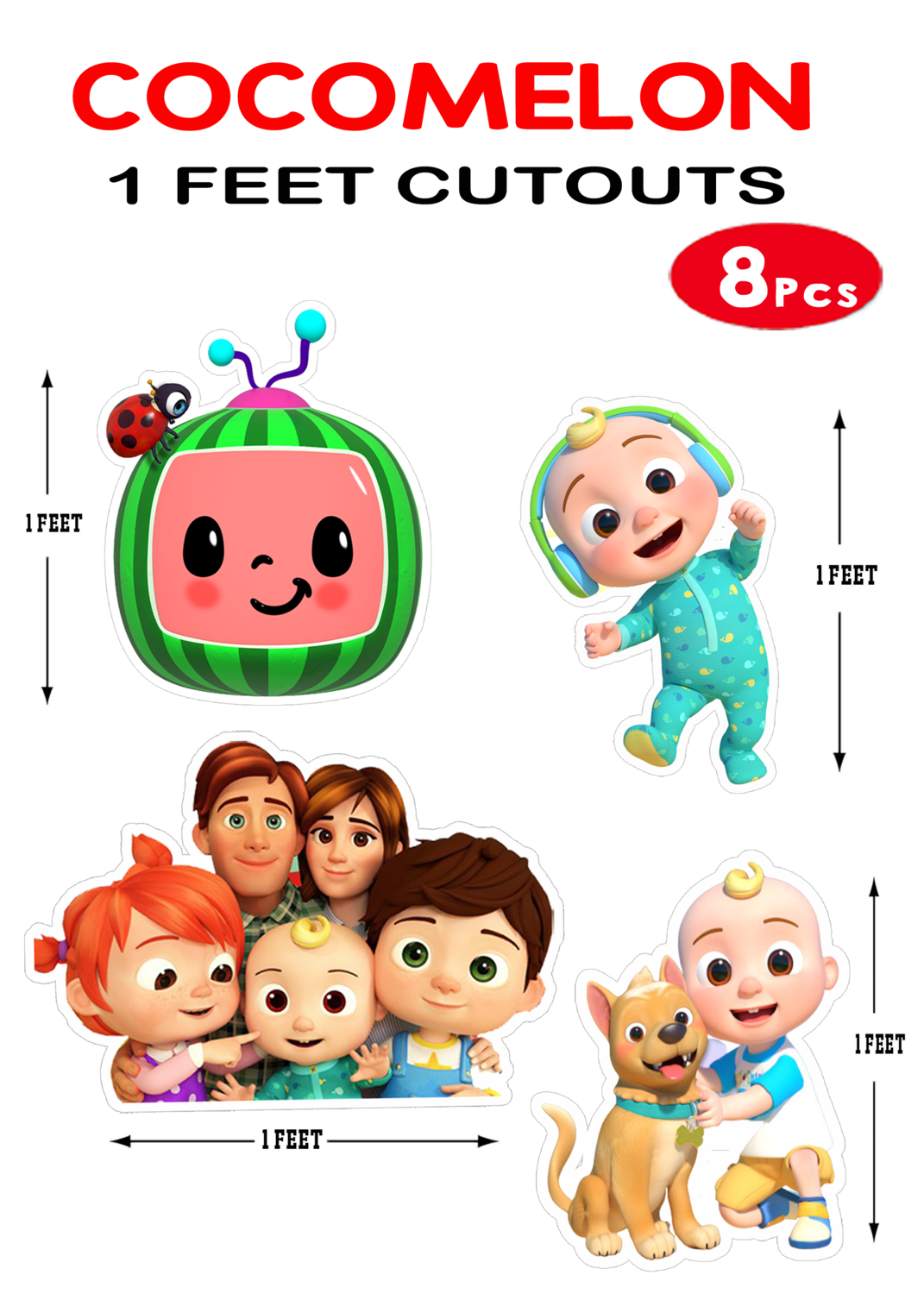 Cocomelon Characters Printable