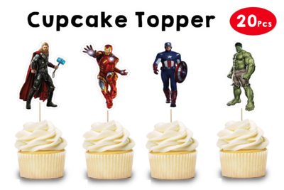 Cupcake Topper (20 Pcs)