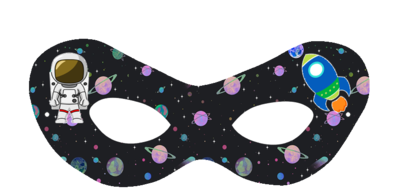 Space Theme Eyemasks (10 Pcs)
