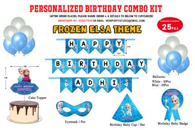 FrozenElsa ThemeCombo Kit 25Pcs