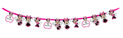 Minnie Mouse Characters Bunting Banner