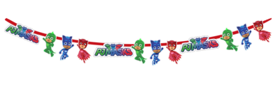 PJ Mask Characters Bunting Banner
