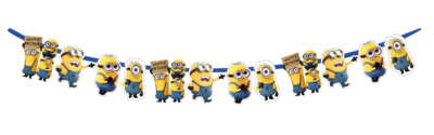 Minion Characters Bunting Banner