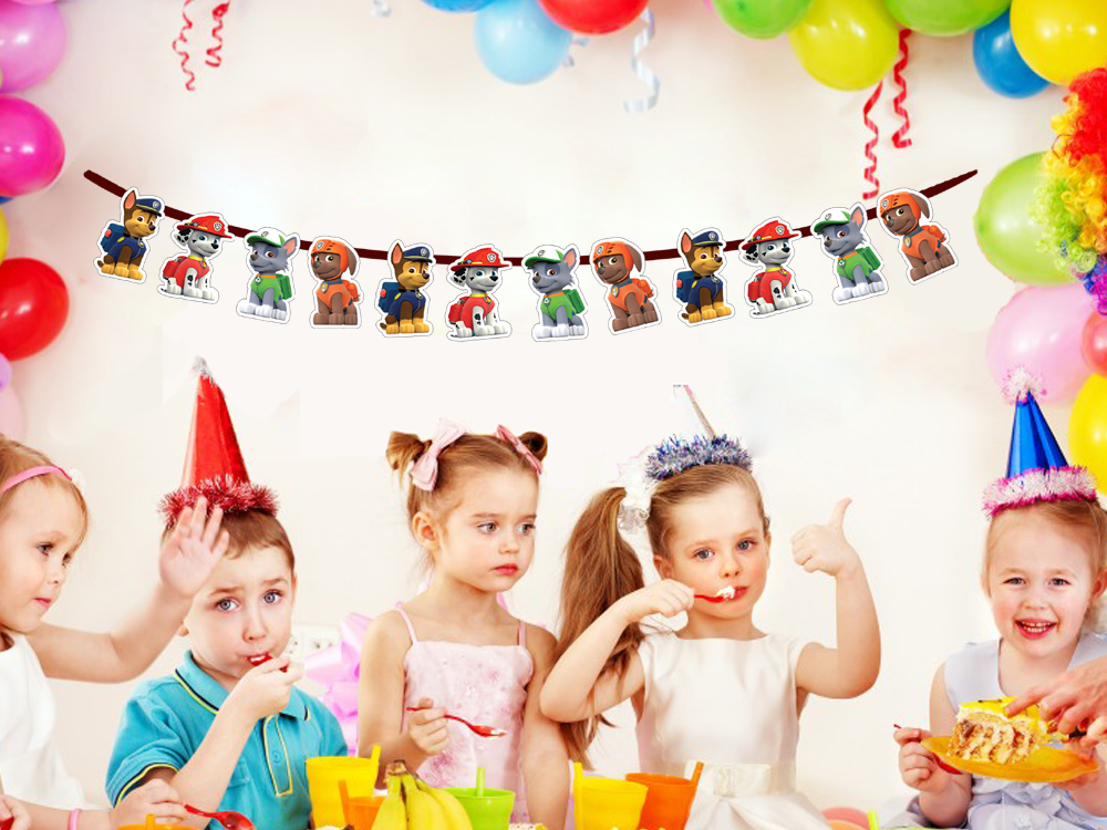 Paw Patrol Characters Bunting Banner