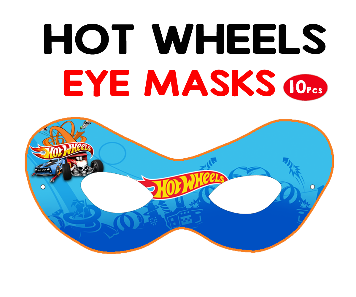 Hot Wheels Theme Eyemasks (10 Pcs)
