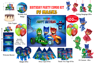 PJ Masks Combo Kit - 100Pcs (Non Customized)