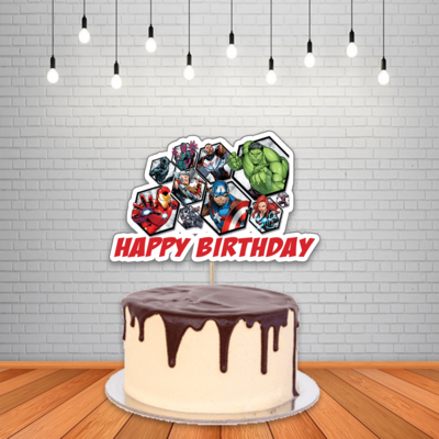Avengers - Cake Topper Combo (Non Personalized)
