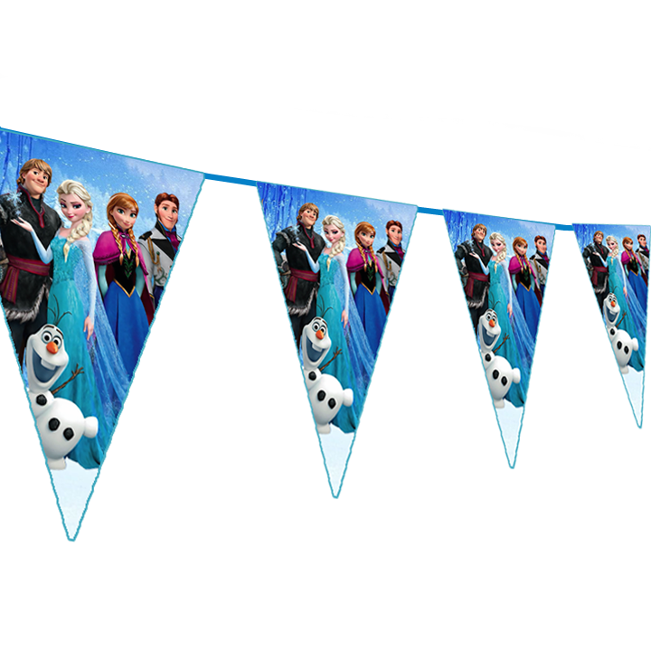 Frozen Elsa - pennant / Flag Bunting Banner (10ft)