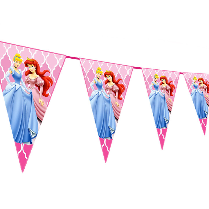Disney Princess - pennant / Flag Bunting Banner (10ft) #1