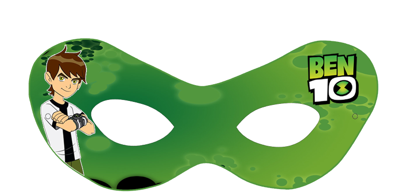 Ben 10 Theme Eyemasks (10 Pcs)