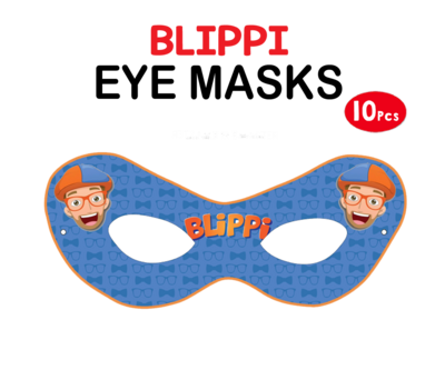 Blippi Theme Eyemasks (10 Pcs)