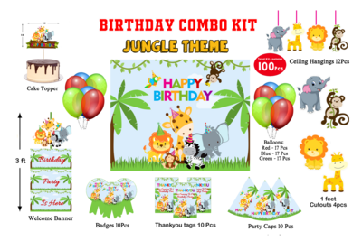 Jungle Combo Kit - 100Pcs (Non Customized)