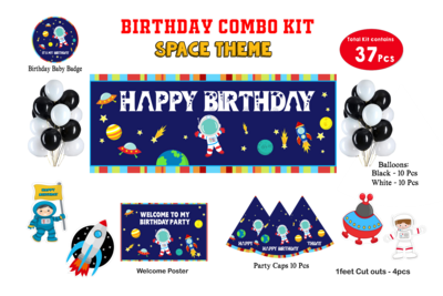 Space Theme - Combo Kit 37Pcs (Non - Personalized)
