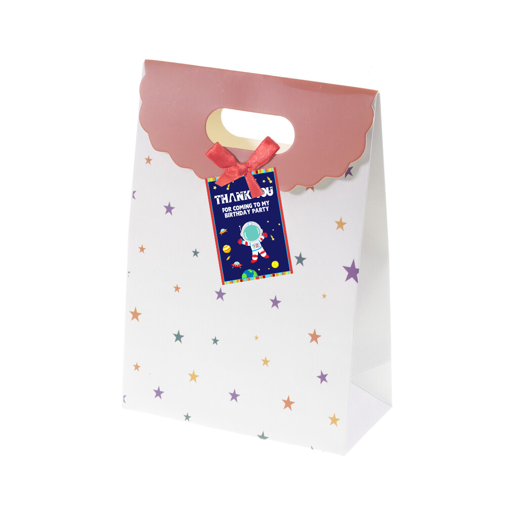 Space Theme Thank you Tags - 24Pcs (Non Customized)