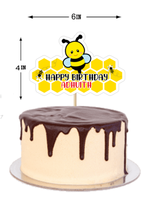 Honey Bee - Cake Topper Combo