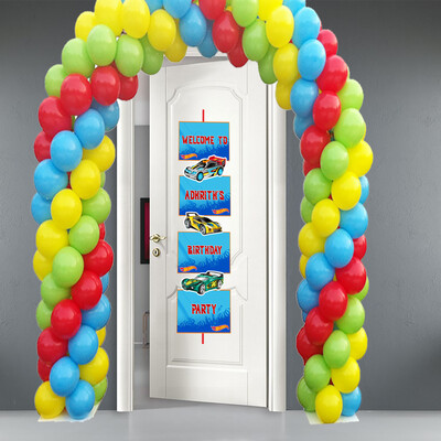 Hot Wheels Theme - Door / Welcome Banner (5ft)