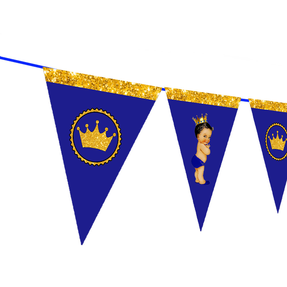 Royal Prince - pennant / Flag Bunting Banner (10ft)
