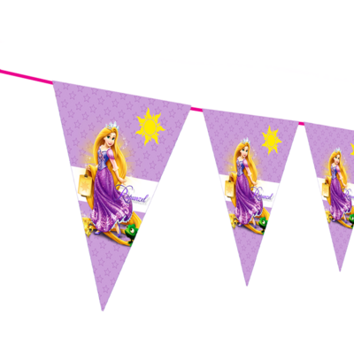 Rapunzel - pennant / Flag Bunting Banner (10ft)