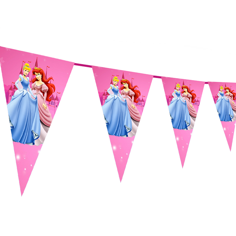 Disney Princess - pennant / Flag Bunting Banner (10ft)