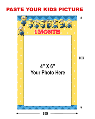 Minion Theme - Monthly Photo Banner