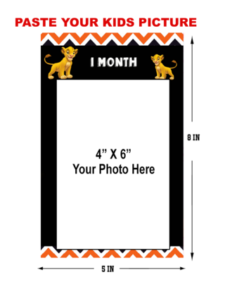 Simba Theme - Monthly Photo Banner