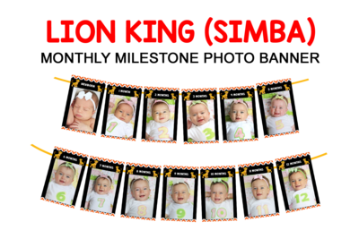 Simba Theme - Monthly Photo Banner