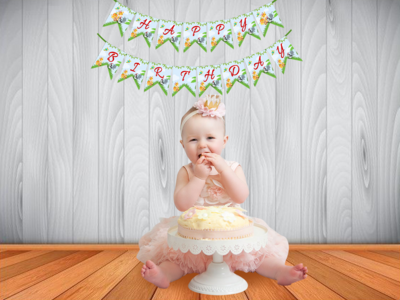 Jungle Theme - Bunting Banner (Non - Personalized) #1