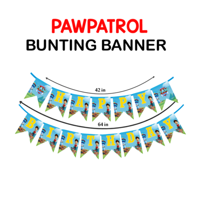 Paw Patrol Theme - Bunting Banner (Non - Personalized)